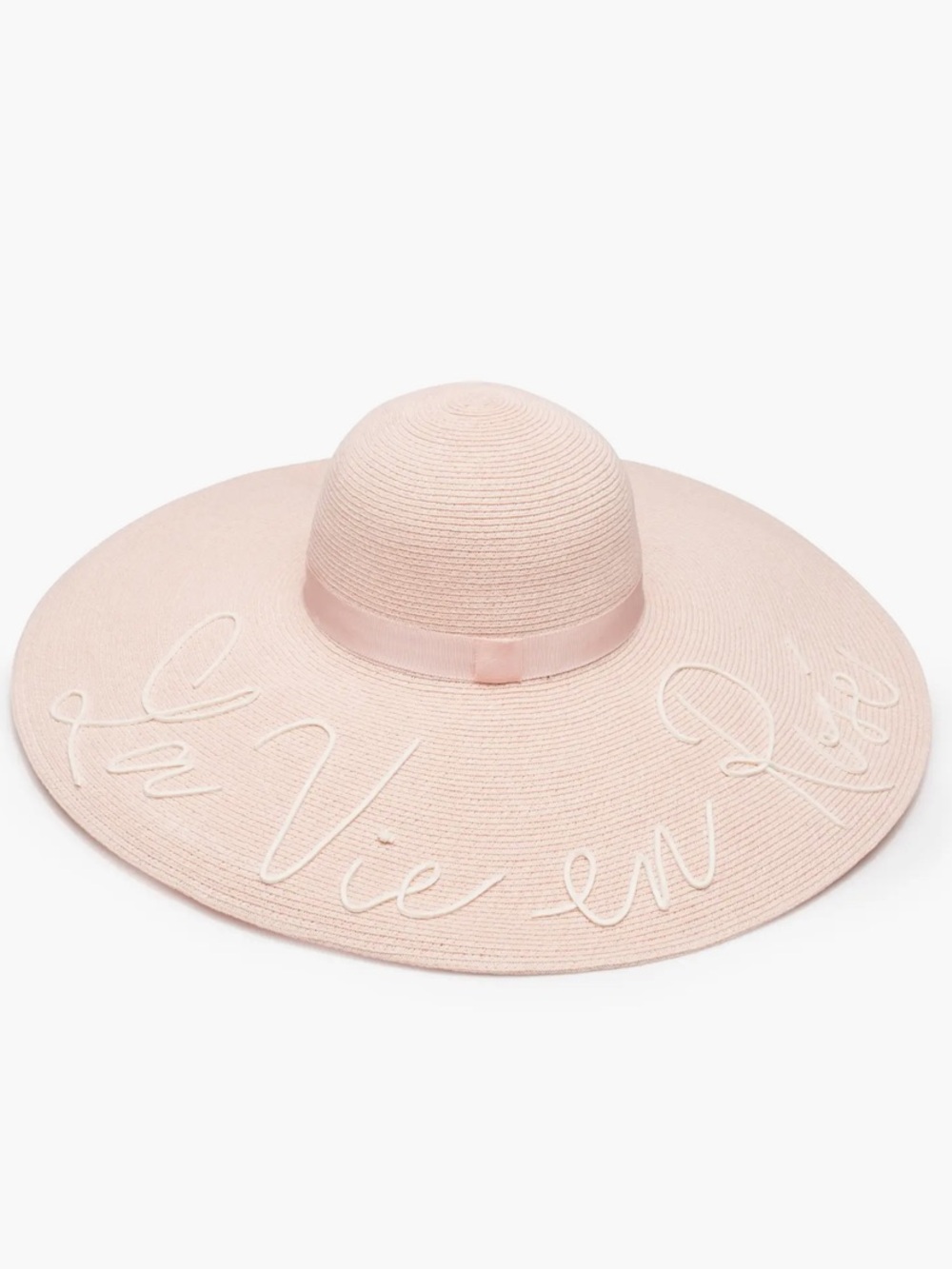Eugenia Kim Blush Straw “Sunny” La Vie en Rose Sun Hat